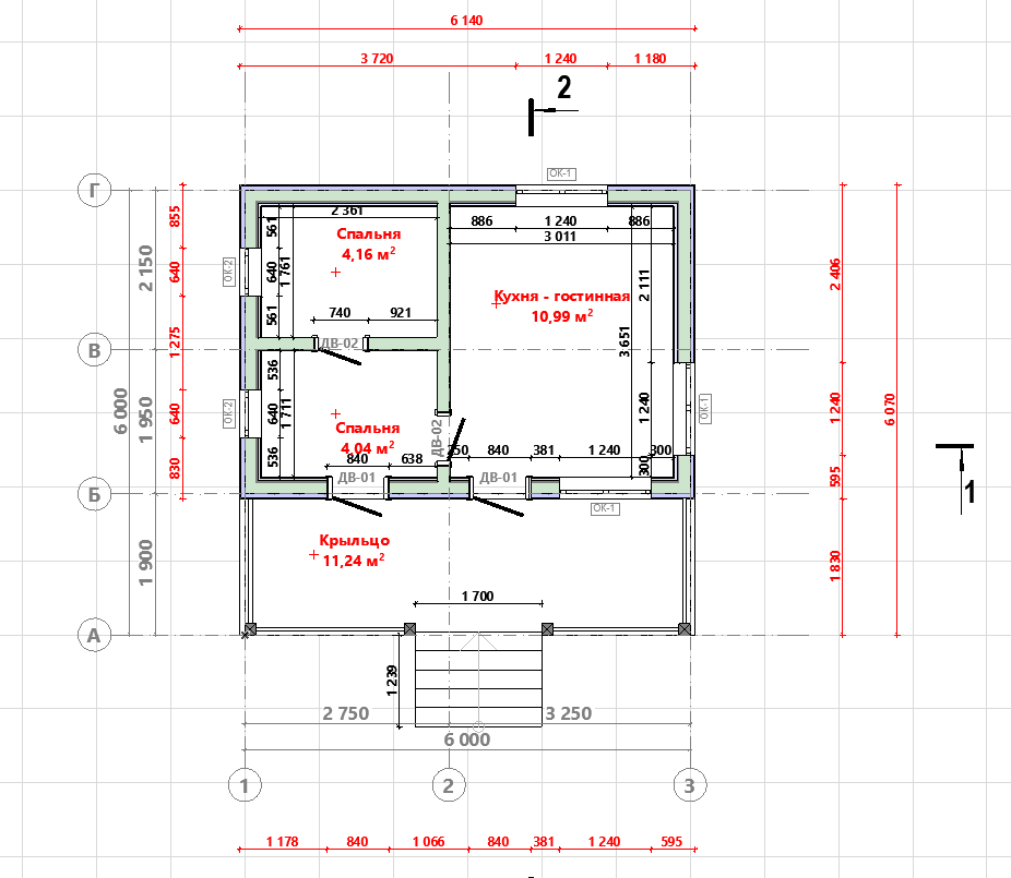 Баня 6м*6м "Рябинка" — изображение 3