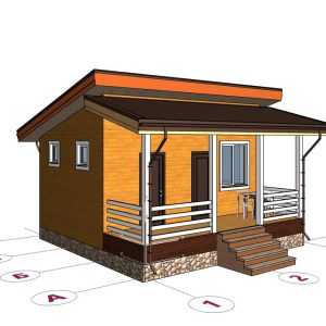 Баня 6м*6м "Рябинка"