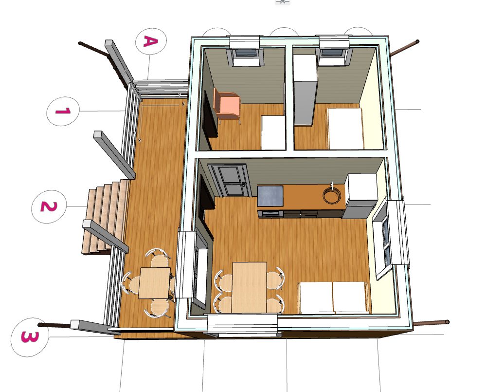 Баня 6м*6м "Рябинка" — изображение 9