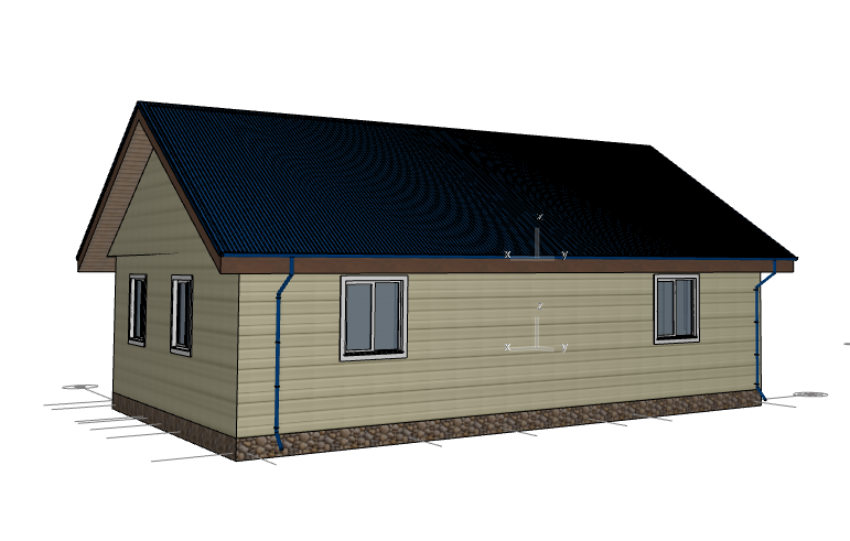 Каркасный дом 10*13м "Монс" 1 этаж — изображение 5